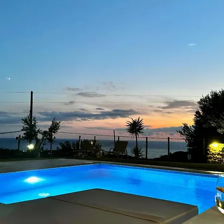 Villa Michael Triopetra Private Villa, Private Swimming Pool, Garden, Panoramic Sunset Exterior photo