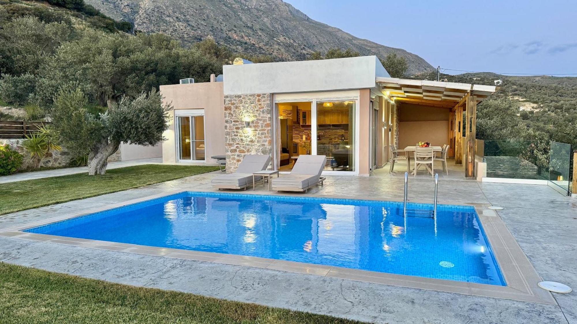Michael Private Villa, Private Swimming Pool, Garden, Panoramic Sunset